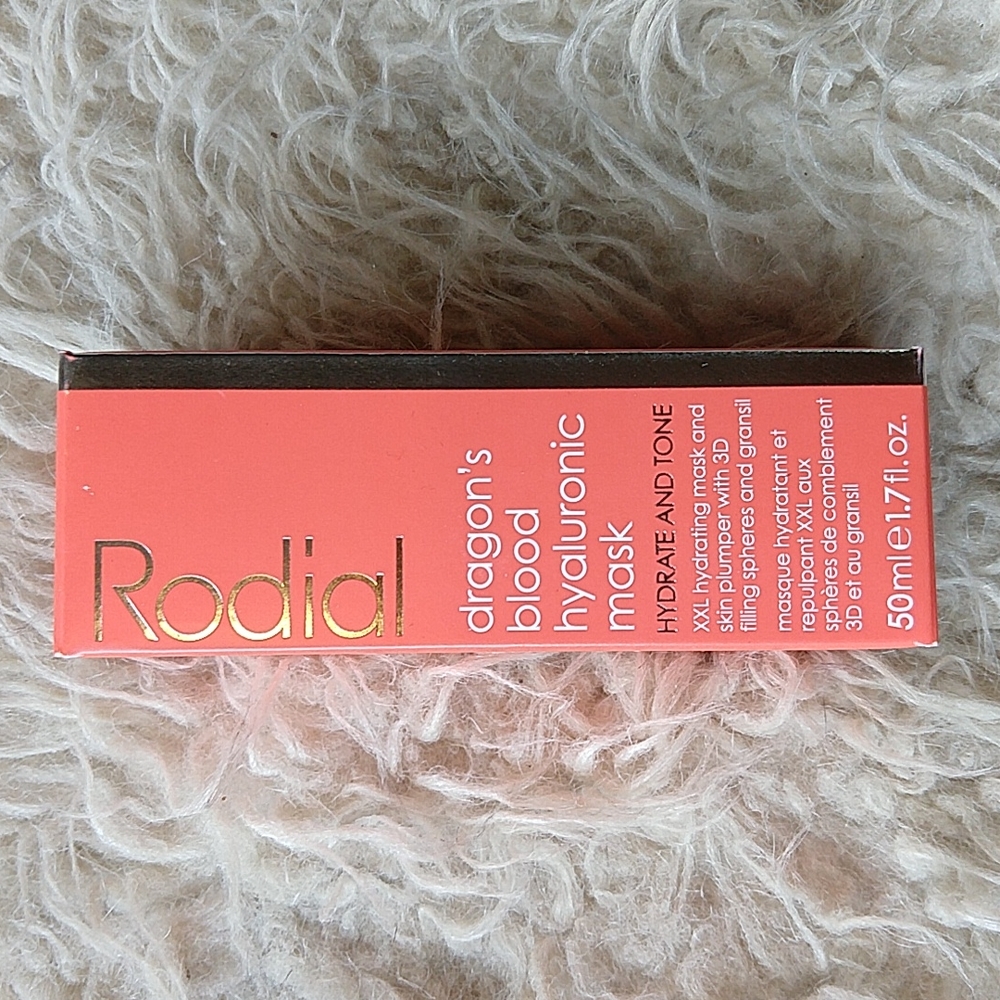 Rodial Dragon's Blood Hyaluronic Mask, 1.7 Fl Oz Skincare Hydrate and Tone
